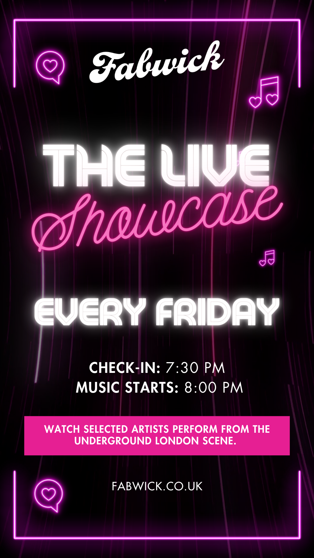 The Live Showcase